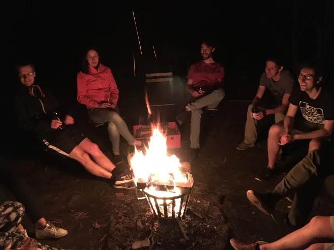 Camp fire