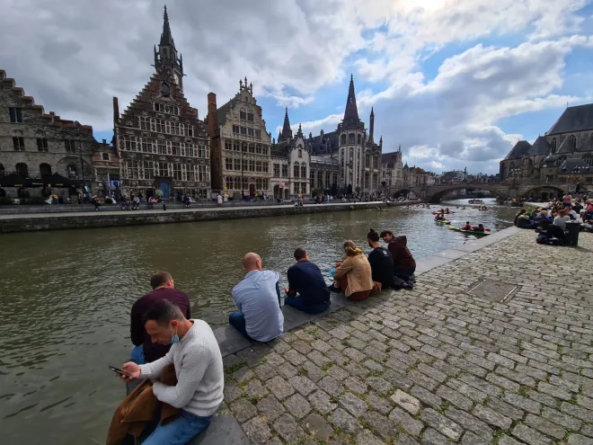 By the canal