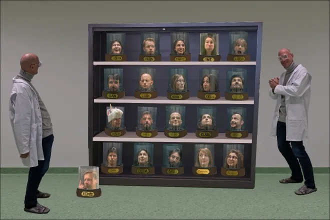 Futurama heads
